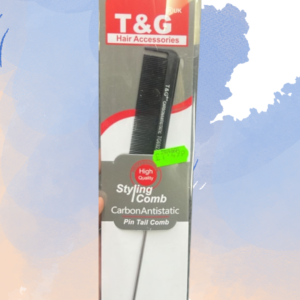 T&G Carbon Anti-Static Pin Tail Comb