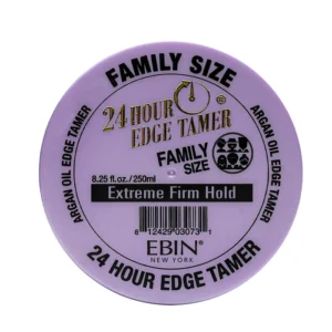 Ebin New York 24 Hour Edge Tamer Extreme Firm Hold Hair Gel for Sleek Edges 8.25 fl oz