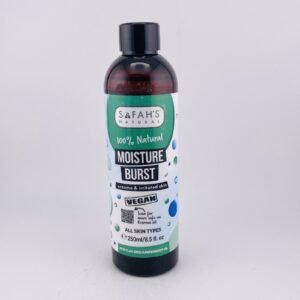 SAFAH’S NATURAL 100% Natural MOISTURE BURST VEGAN(250ml) 8.5 fl oz