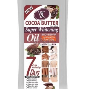 VSC NEW COCOA BUTTER Super Whitening Oil BODY REPAIR Anti Dark Pots & Anti aging(200ml) 6.76 fl oz