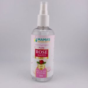 MAMA’S NATURAL ROOT’S PURE ROSE WATER NATURAL 100% RAW(250ml) 10.1 fl oz