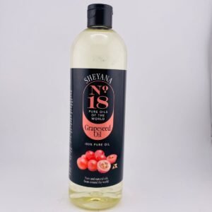 SHEYANA NO.18 Grapeseed Oil 100% PURE OIL (500ml) 17.6 fl oz