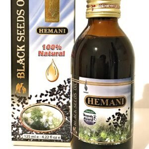 HEMANI 100% Natural BLACK SEED OIL(120ml) 4.22 fl oz