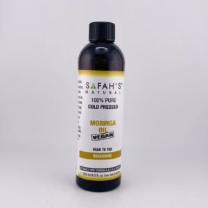SAFAH’S NATURAL 100% PURE COLD PRESSED MORINGA OIL VEGAN(250ml) 8.5 fl oz