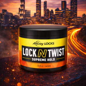 AllDay Locks Lock N Twist Gel – Supreme Hold, 5 fl oz (150ml)