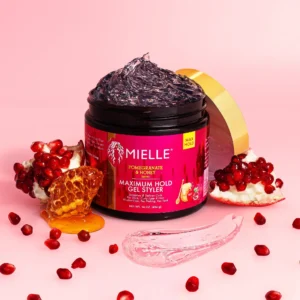 Mielle Pomegranate & Honey Max Hold Styling Gel 16oz – Define & Control Curls