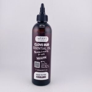 SAFAH’S NATURAL CLOVE BUD ESSENTIAL OIL VEGAN(250ml) 8.5 fl oz