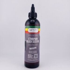 SAFAH’S NATURAL 100% NATURAL ETHIOPIAN BLACK SEED OIL VEGAN(250ml) 8.5 fl oz