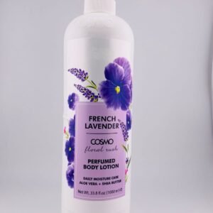 COSMO FRENCH LAVENDER PERFUMED BODY LOTION(1000ml) 33.8 fl oz