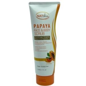 NATskin PAPAYA FACE & BODY SCRUB(200ml) 7 fl oz