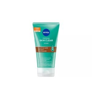 NIVEA DERMA SKIN CLEAR SCRUB SALICYLIC ACID SEA SALT NIACINAMIDE(150ml) 5.8 fl oz