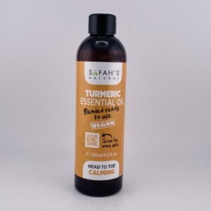 SAFAH’ NATURAL TURMERIC ESSENTIAL OIL VEGAN(250ml) 8.5 fl oz