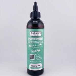 SAFAH’S NATURAL PEPPERMINT ESSENTIAL OIL VEGAN(250ml) 8.5 fl oz