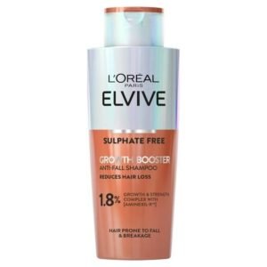 L’OREAL PARIS ELVIVE SULPHATE FREE GROWTH BOOSTER ANTI-FALL SHAMPOO(200ml) 8.2 fl oz