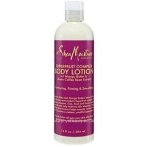 Shea Moisture SUPERFRUIT COMPLEX BODY LOTION w/Mango Butter & Green Coffee Bean Extract(384ml) 13 fl oz