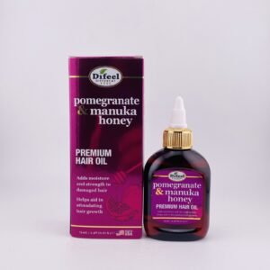 Difeel pomegranate & manuka honey PREMIUM HAIR OIL(75ml) 2.5 fl oz