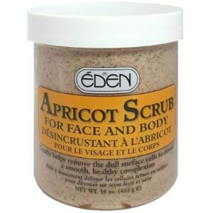 EDEN APRICOT SCRUB FOR FACE & BODY(454g) 16 fl oz