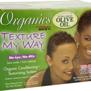 AFR37 Woman Organic Comb Thru Text Kit