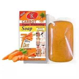 NEW VSC CARROT Super Whitening Soap Whitening & Blemishes(250g) 9 fl oz
