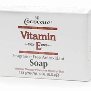 CocoCare Vitamin E Fragrance Free Antioxidant Soap(113g) 4 oz