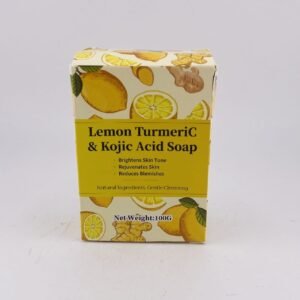 Lemon Turmeric & Kojic Acid Soap(100g) 5 fl oz
