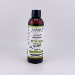 SAFAH’S NATURAL 100% Pure Cold Pressed Extra Virgin Olive Oil VEGAN(100 ml) 3.5 fl oz