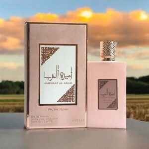 Lattafa Ameerat Al Arab Prive Rose EDP Floral Long-Lasting Perfume for Women - 100ml