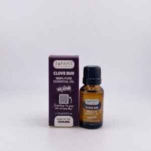 SAFAH’S NATURAL CLOVE BUD 100% PURE ESSENTIAL OIL VEGAN(15ml) 0.5 fl oz