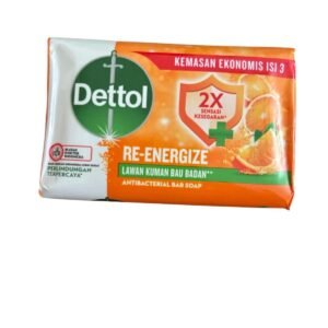 Dettol RE-ENERGIZE ANTI BACTERIAL BAR SOAP(100g) 4 fl oz