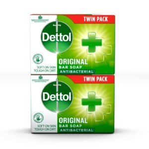 Dettol ORIGINAL BAR SOAP ANTI BACTERIAL TWIN PACK(100g x 2) 8 fl oz