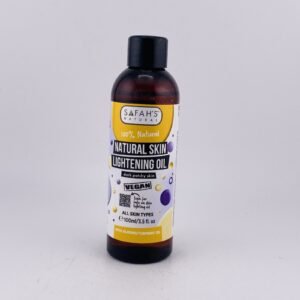 SAFAH’S NATURAL 100% Natural NATURAL SKIN LIGHTENING OIL VEGAN(100ml) 3.5 fl oz