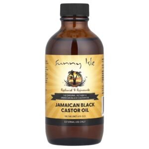Sunny Isle JAMAICAN BLACK CASTOR OIL(118.2ml) 4 fl oz