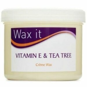 Wax it VITAMIN E & TEA TREE Crème Wax(450g) 16 fl oz
