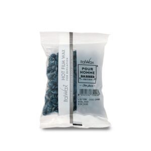 ItalWax HOT FILM WAX FOR DEPILATION POUR HOMME BARBER EDITION(100g) 3.52 fl oz 0.22 lb