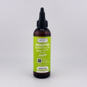 SAFAH’S NATURAL EUCALYPTUS ESSENTIAL OIL VEGAN(100ml) 3.5 fl oz