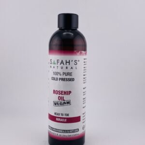 SAFAH’S NATURAL 100% PURE COLD PRESSED ROSEHIP OIL VEGAN(250ml) 8.5 fl oz