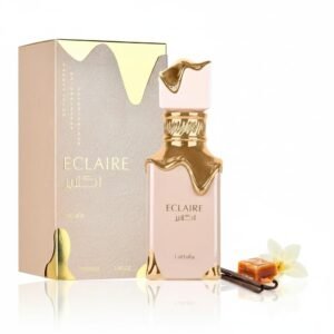 Lattafa Eclaire EDP Long-Lasting Vanilla, Caramel & Floral Fragrance for Women - 100ml