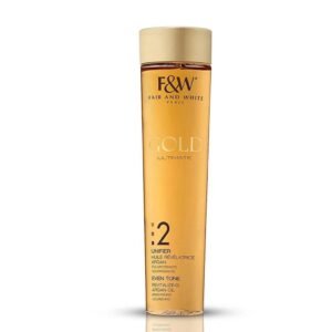 F&W PARIS GOLD ULTIMATE : 2 UNIFIER EVEN TONE REVITALIZING ARGAN OIL(200ml) 6.76 fl oz