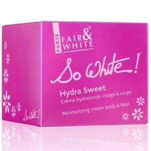 F&W PARIS So White Hydra Sweet Moisturizing Cream Body & Face(400ml) 13.52 fl oz
