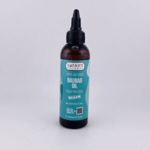 SAFAH’S NATURAL 100% NATURAL BAOBAB OIL COLD PRESSED VEGAN(100ml) 3.5 fl oz