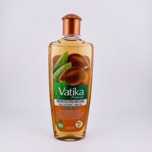 Vatika Naturals MOROCCAN ARGAN MULTIVITAMIN  HAIR OIL Exotic Silky Shine(200ml) 7.4 fl oz