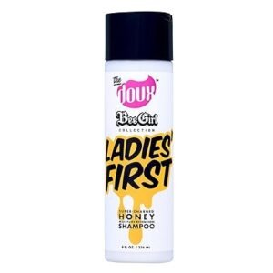 The Doux Curly Hair Shampoo 8oz – Honey, Aloe & Vitamins for Frizz & Scalp Care