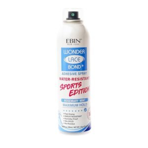 Ebin Wonder Lace Bond Adhesive Spray Water-Resistant Sports Edition – 180ml