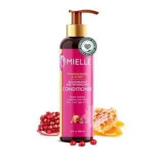 Mielle Pomegranate & Honey Conditioner 12oz – Hydrate, Strengthen & Detangle Hair