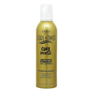 Ebin Curl & Twist Curl Mousse Supreme Curl Defining – 354ml