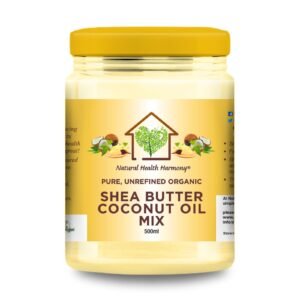 Natural Health Harmony SHEA BUTTER COCONUT OIL MIX(500ml) 27 fl oz