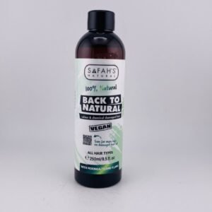 SAFAH’S NATURAL 100% Natural BACK TO NATURAL VEGAN(250ml) 8.5 fl oz