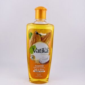 Vatika Naturals ALMOND ENRICHED HAIR OIL Soft & Shine(200ml) 7 fl oz