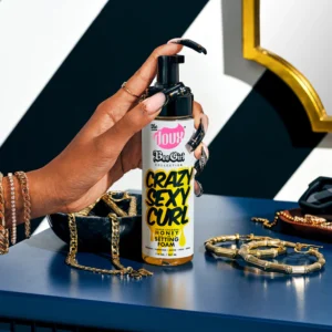 The Doux CrazySexyCurl Honey Foam 7oz – Hydrating Curl Styler for Volume & Control