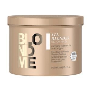BLONDME ALL BLONDES DETOX MASK Purifying Regimen For All Hair Types(500ml) 16.9 fl oz